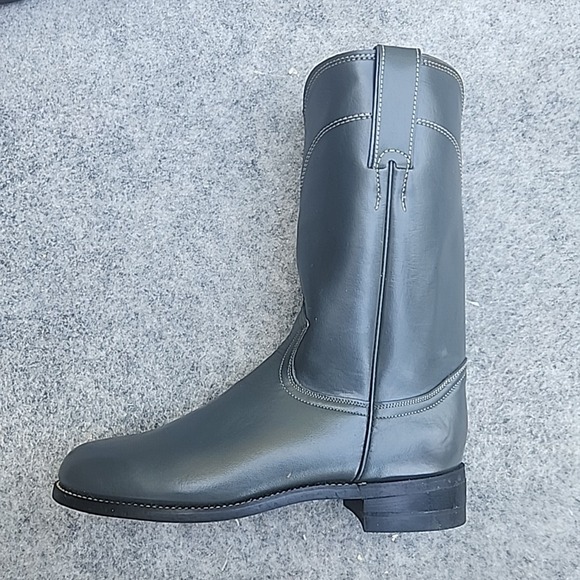 Justin Diamond J Vintage Western Boots Womens 5.5 B Gray Style 3056 NWT - Picture 2 of 11